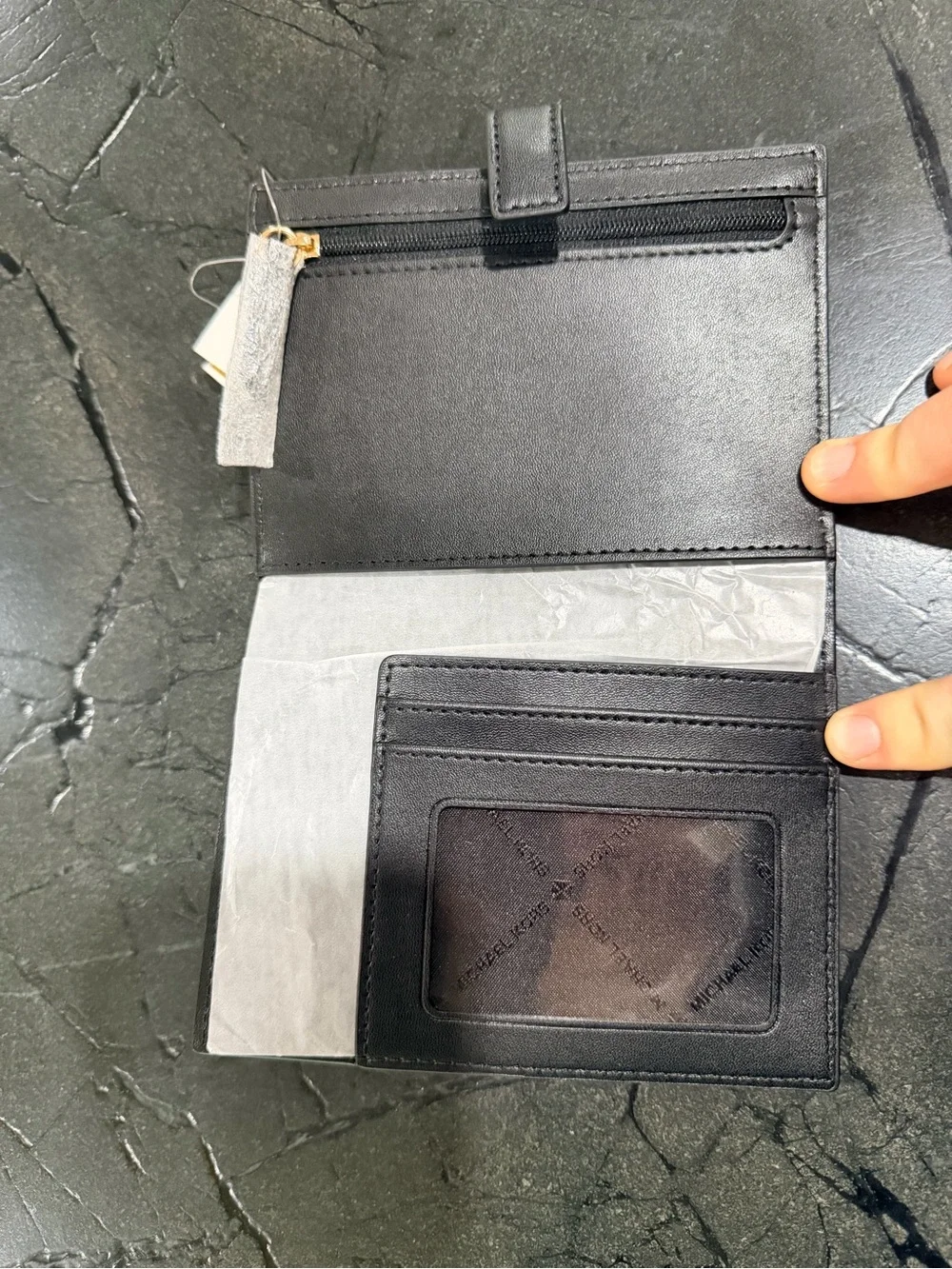 Michael Kors passport wallet